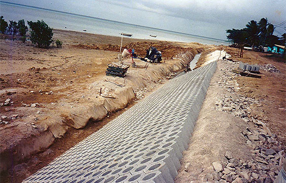 Boigu Island seawall project